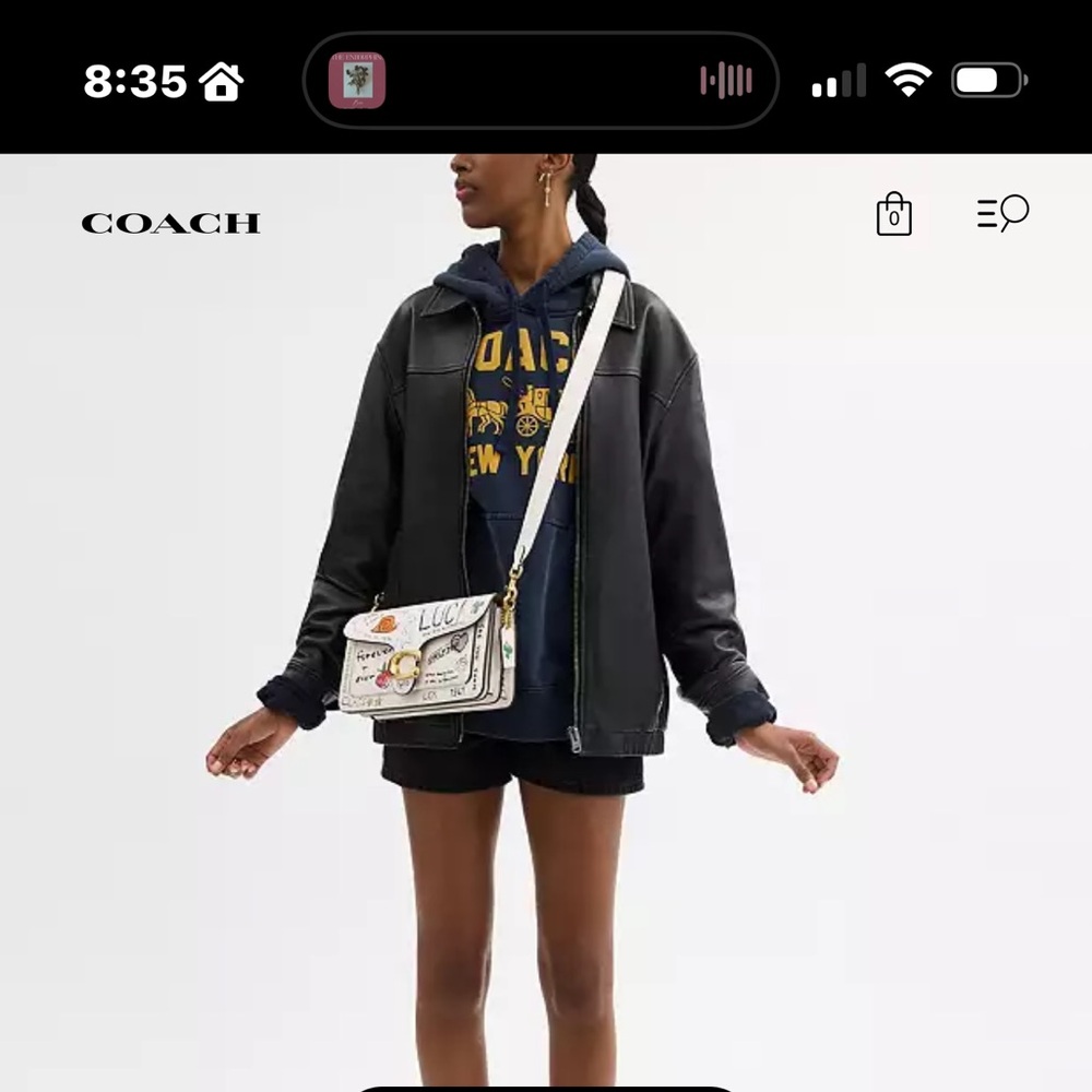 Coach Multicolor Graffiti Shoulder Bag - Picture 10 of 11